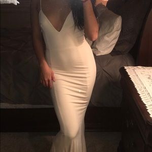Ivory mermaid gown